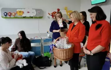 Mikołajki w Szpitalu w Kępnie 1