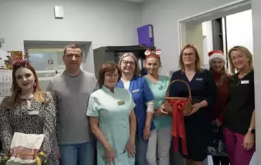 Mikołajki w Szpitalu w Kępnie 9