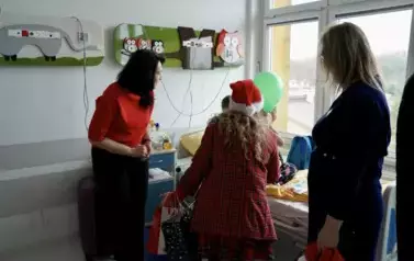 Mikołajki w Szpitalu w Kępnie 57