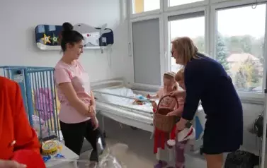 Mikołajki w Szpitalu w Kępnie 58