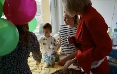 Mikołajki w Szpitalu w Kępnie 59