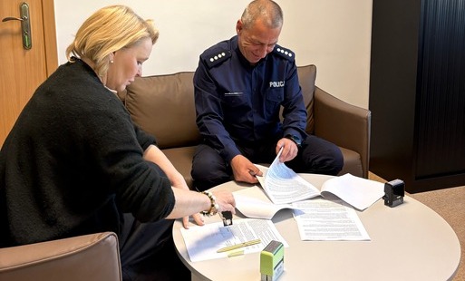 Zdjęcie do Kolejna wsp&oacute;łpraca Szpital w Kępnie &amp; Policja Kępno!