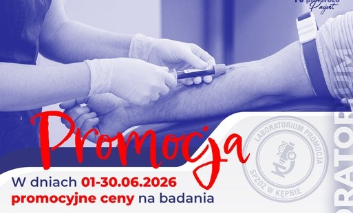 Zdjęcie do &nbsp;PROMOCJA W LABORATORIUM- CZERWIEC 2026!