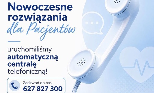 Zdjęcie do Nowoczesne rozwiązania dla Pacjent&oacute;w- uruchomiliśmy automatyczną centralę telefoniczną!&nbsp;&nbsp;